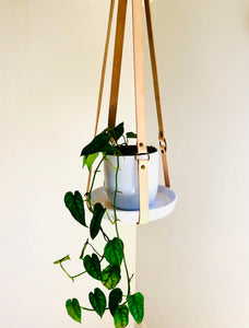 Pendo Leather Plant Hanger